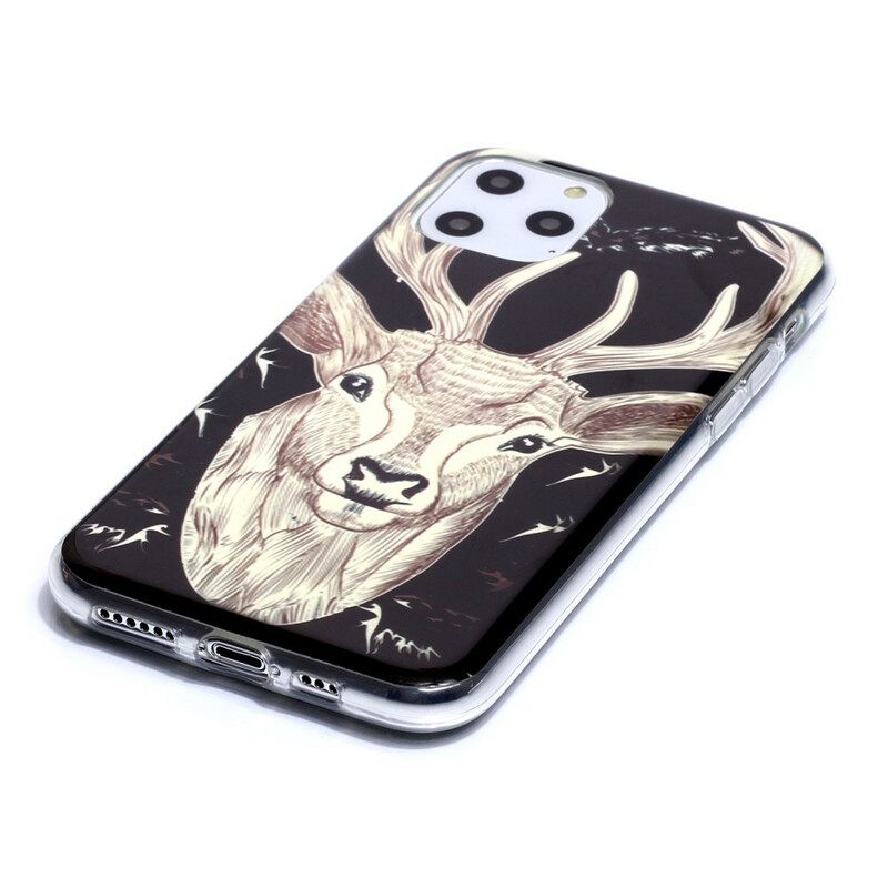 θηκη κινητου iPhone 11 Pro Fluorescent Majestic Deer