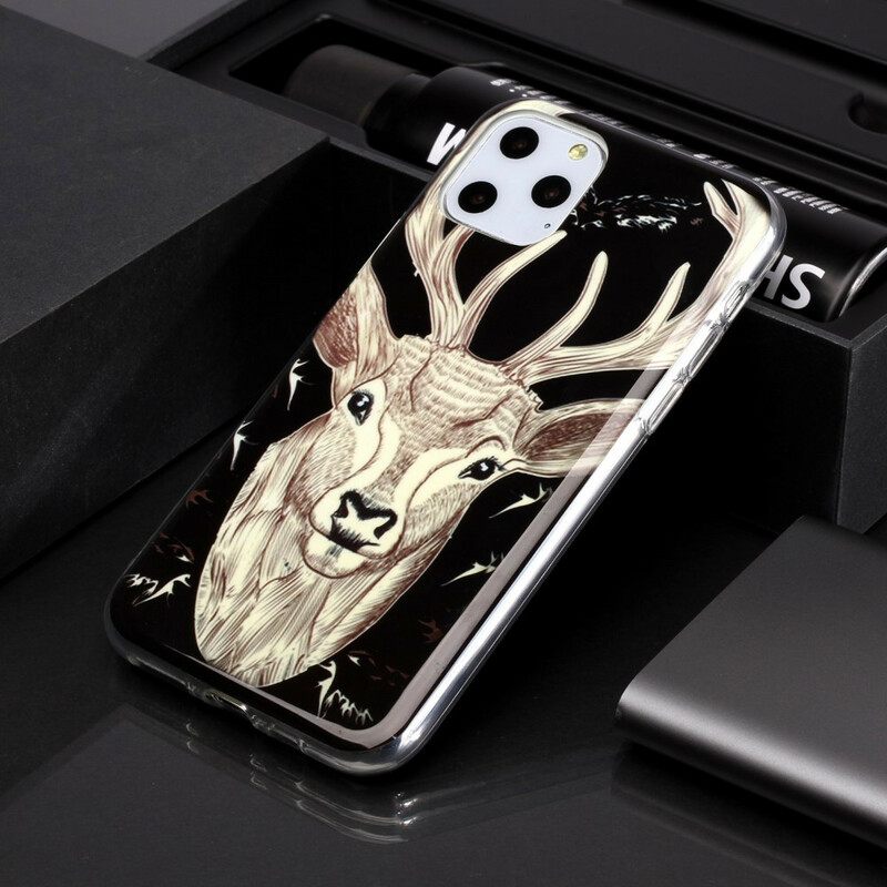 θηκη κινητου iPhone 11 Pro Fluorescent Majestic Deer