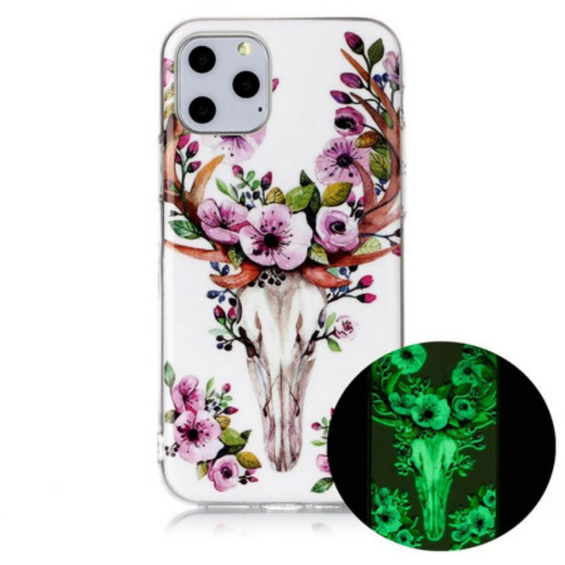 θηκη κινητου iPhone 11 Pro Φθορίζουσα Floral Elk