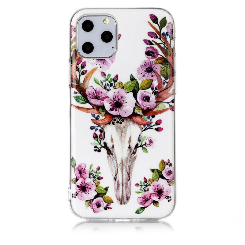 θηκη κινητου iPhone 11 Pro Φθορίζουσα Floral Elk