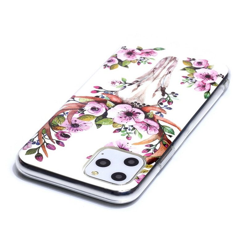 θηκη κινητου iPhone 11 Pro Φθορίζουσα Floral Elk