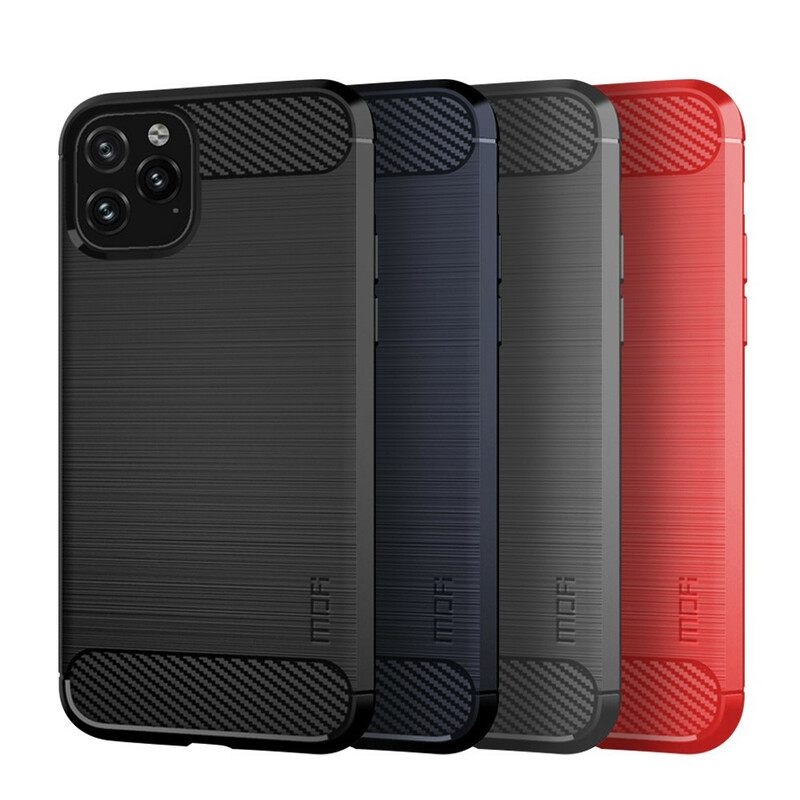 θηκη κινητου iPhone 11 Pro Mofi Brushed Carbon Fiber