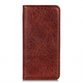 θηκη κινητου OnePlus 8T Θήκη Flip Elegance Split Leather Litchi