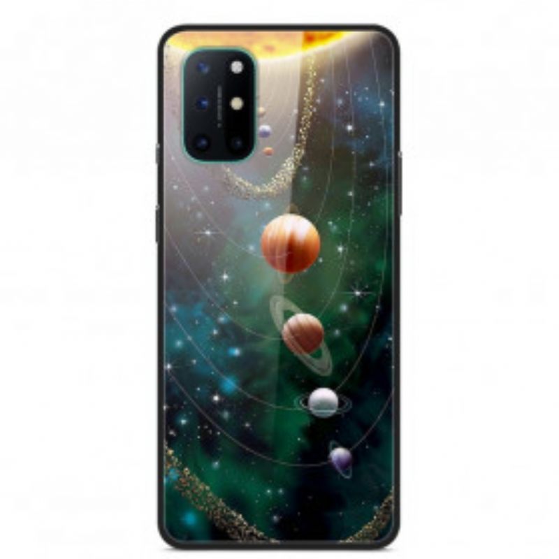 Θήκη OnePlus 8T Ηλιακό Σύστημα Tempered Glass Planets