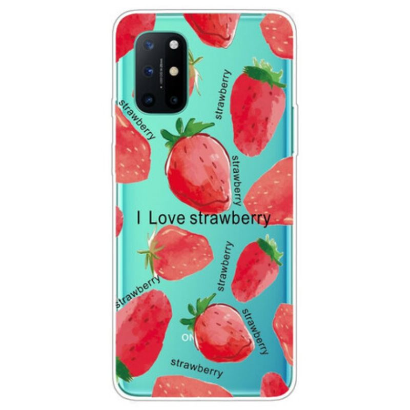 Θήκη OnePlus 8T Strawberry / I Love Strawberry