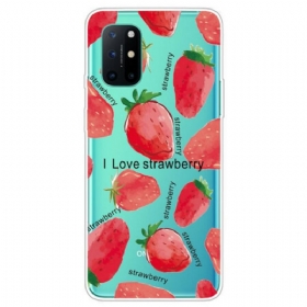 Θήκη OnePlus 8T Strawberry / I Love Strawberry