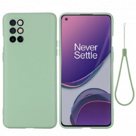 Θήκη OnePlus 8T Υγρή Σιλικόνη Με Κορδόνι