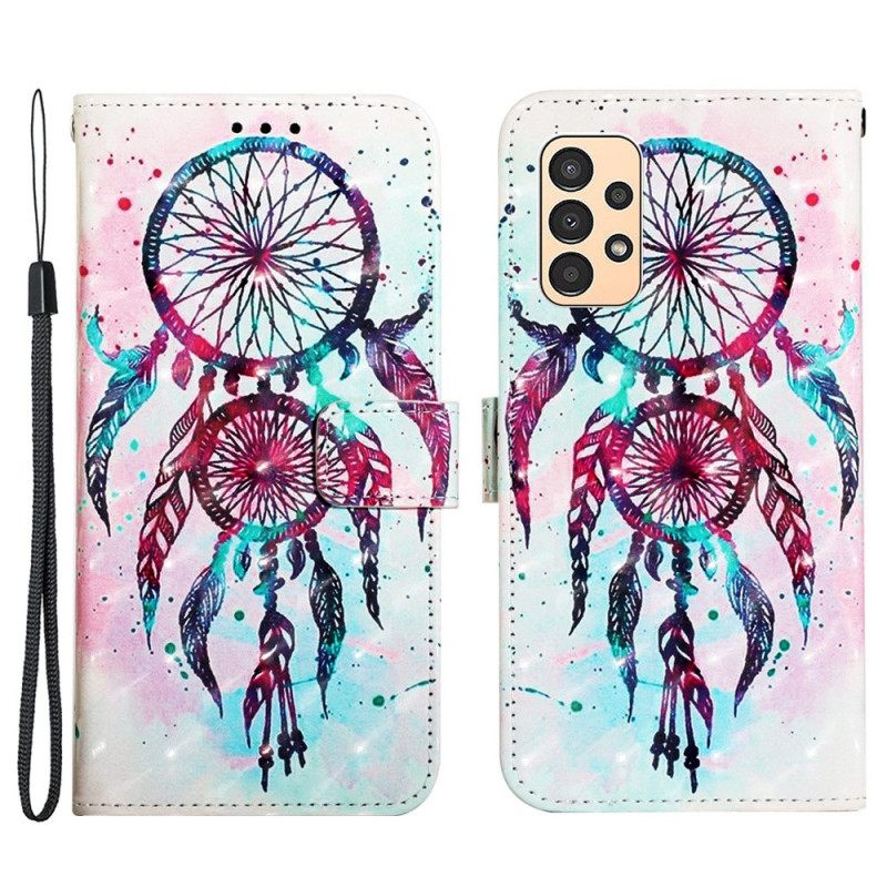 Κάλυμμα Samsung Galaxy A13 με κορδονι Strap Dream Catcher