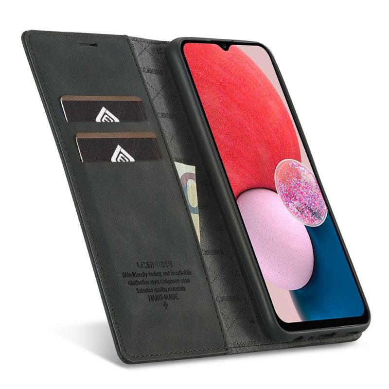 θηκη κινητου Samsung Galaxy A13 Θήκη Flip Lc.imeeke Δερμάτινο Εφέ