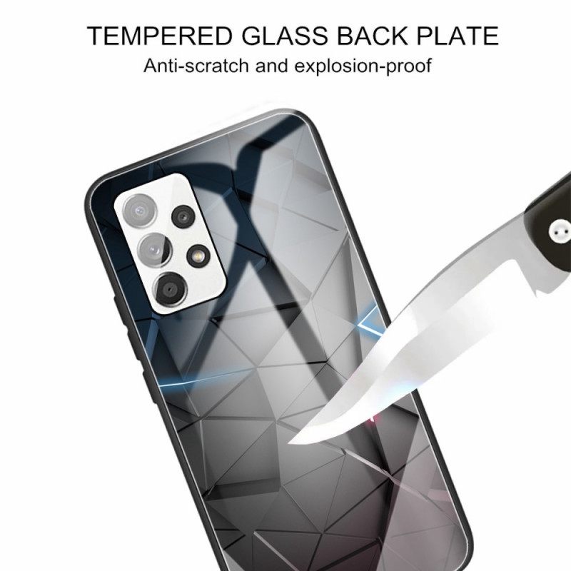 Θήκη Samsung Galaxy A13 Γεωμετρία Tempered Glass