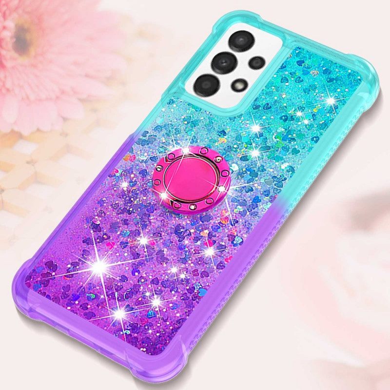 Θήκη Samsung Galaxy A13 Glitter Ring-bracket