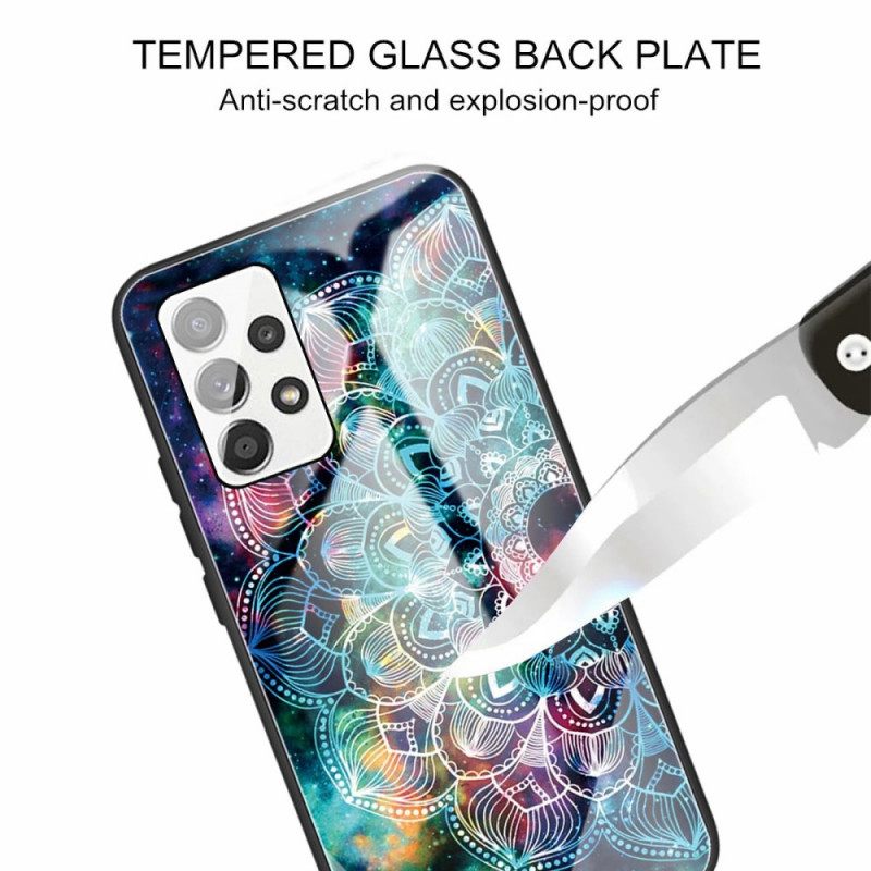 Θήκη Samsung Galaxy A13 Mandala Tempered Glass