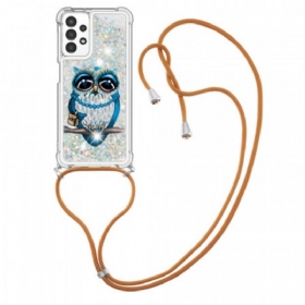 Θήκη Samsung Galaxy A13 με κορδονι Miss Owl Με Κορδόνι Πούλιες