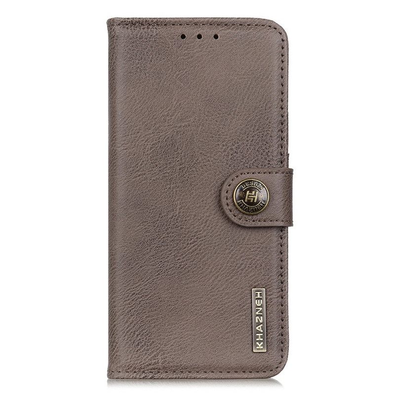 Κάλυμμα Poco X4 GT Faux Leather Retro Khazneh