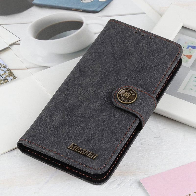 Κάλυμμα Poco X4 GT Khazneh Retro Split Faux Leather