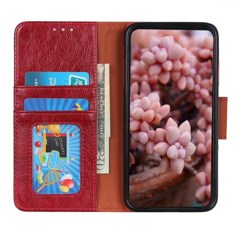 δερματινη θηκη Realme 8i Split Nappa Leather