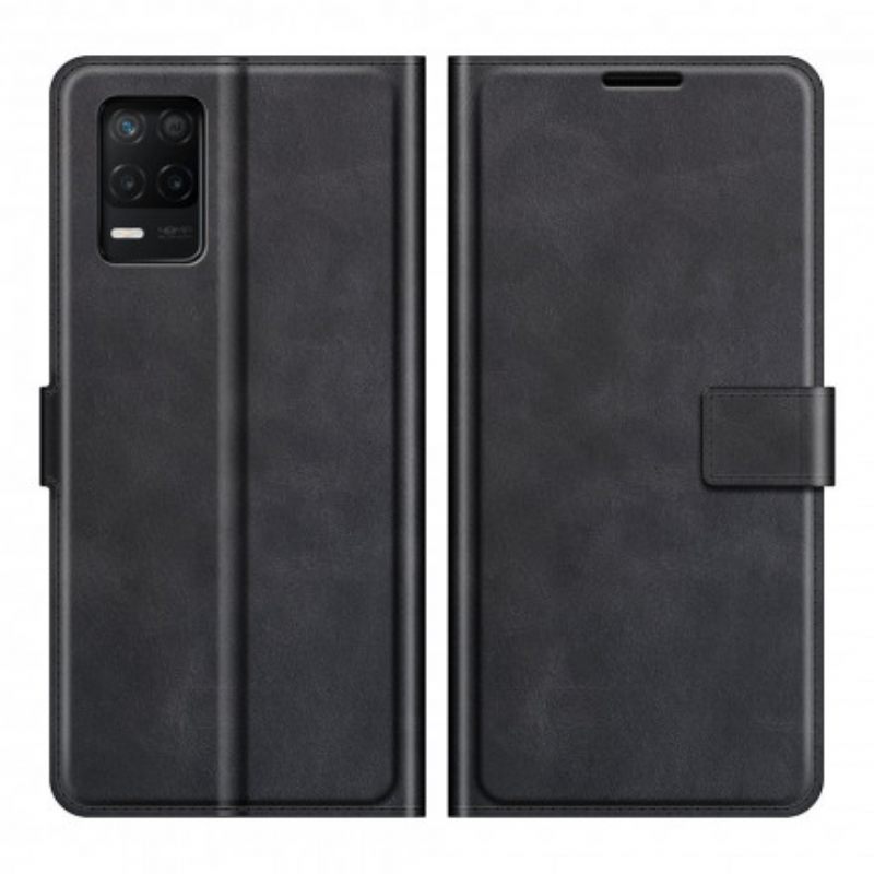 Κάλυμμα Realme 8 5G Faux Leather Slim