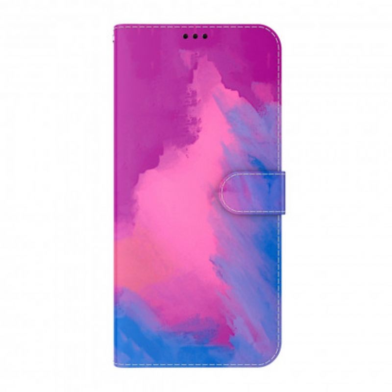 Θήκη Flip Realme 8 5G Ακουαρέλα