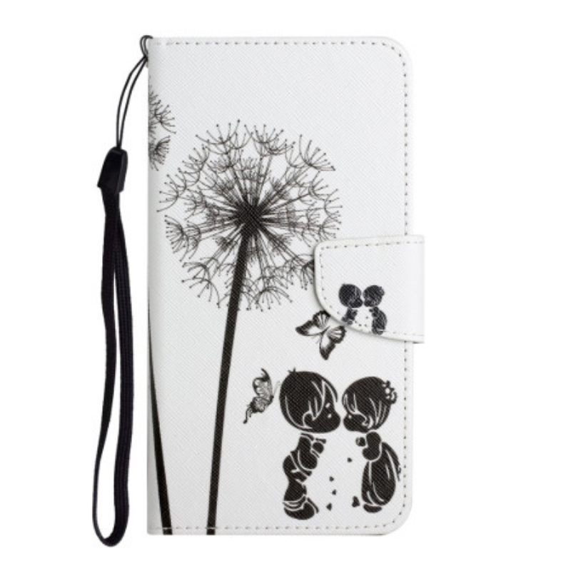 Κάλυμμα Samsung Galaxy A34 5G Dandelions Love With Lanyard