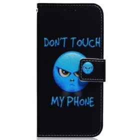 Κάλυμμα Samsung Galaxy A34 5G Emoji Μην Αγγίζετε Το Τηλέφωνό Μου