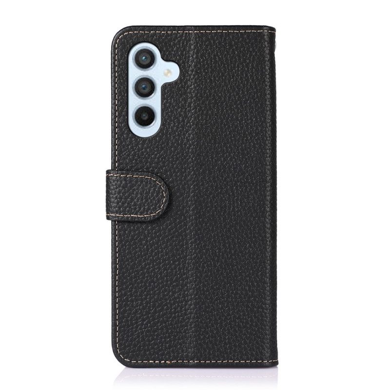 Κάλυμμα Samsung Galaxy A34 5G Khazneh Lychee Leather