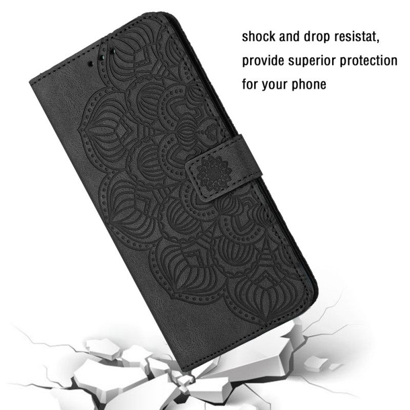 Κάλυμμα Samsung Galaxy A34 5G με κορδονι Διακριτική Strappy Mandala