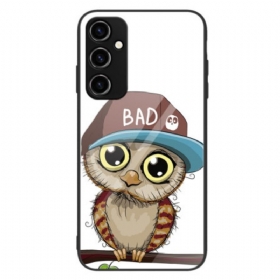 Θήκη Samsung Galaxy A34 5G Bad Owl Tempered Glass
