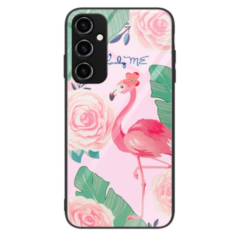 Θήκη Samsung Galaxy A34 5G Flamingo Tempered Glass