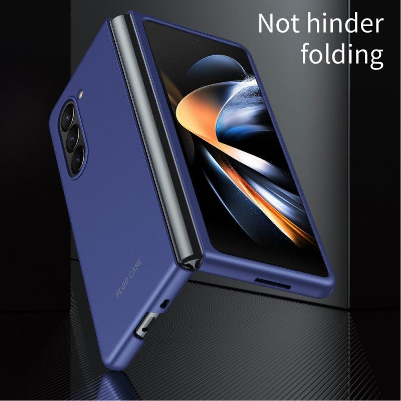 Κάλυμμα Samsung Galaxy Z Fold 5 Μεταλλικό Στυλ Σιλικόνης