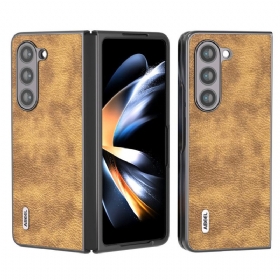 Κάλυμμα Samsung Galaxy Z Fold 5 Θήκες Κινητών Litchi Faux Leather Abeel