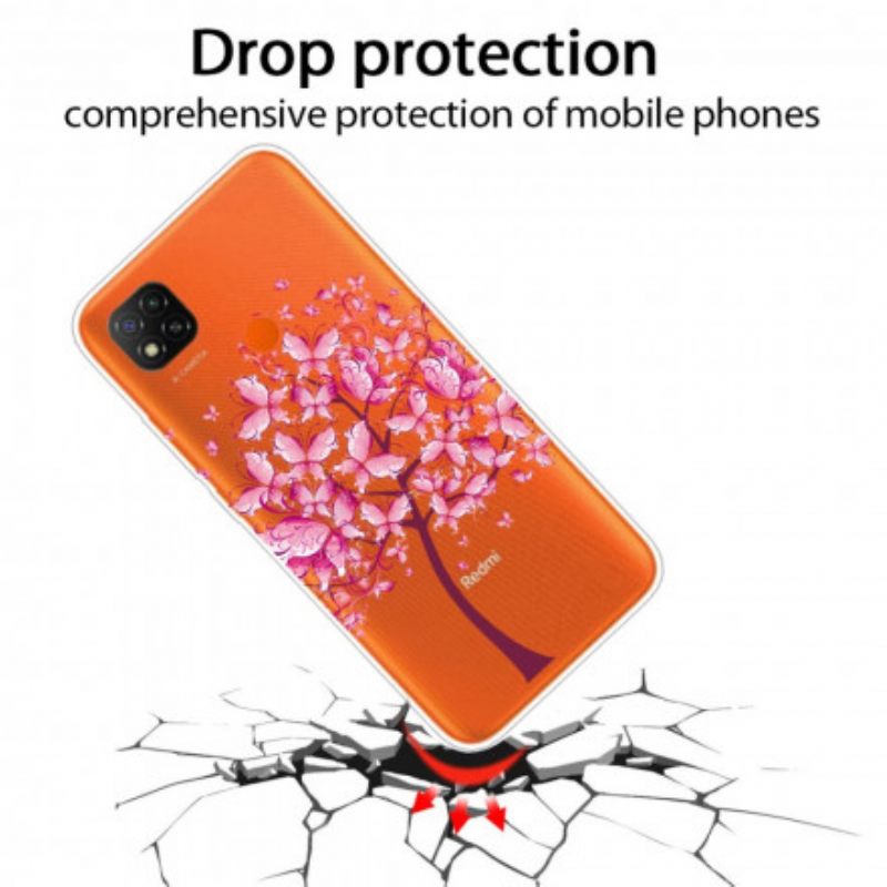 θηκη κινητου Xiaomi Redmi 9C Pink Tree Top