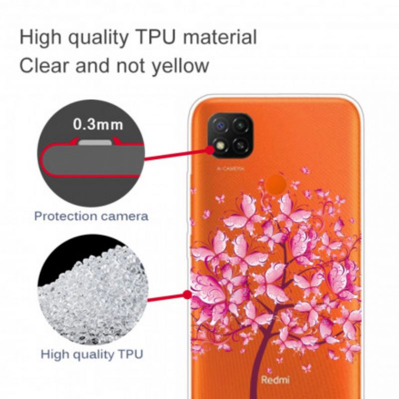 θηκη κινητου Xiaomi Redmi 9C Pink Tree Top