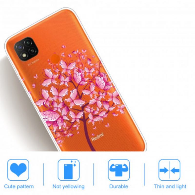 θηκη κινητου Xiaomi Redmi 9C Pink Tree Top