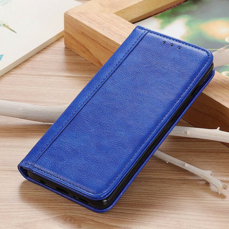 θηκη κινητου Xiaomi Redmi 9C Θήκη Flip Litchi Split Leather Charm