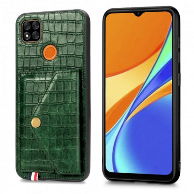 Θήκη Xiaomi Redmi 9C Θήκη Και Βάση Κάρτας Crocodile