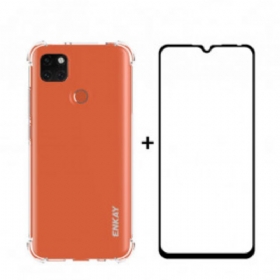 Θήκη Xiaomi Redmi 9C Οθόνη Combo Και Tempered Glass Enkay