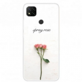 Θήκη Xiaomi Redmi 9C Spray Roses