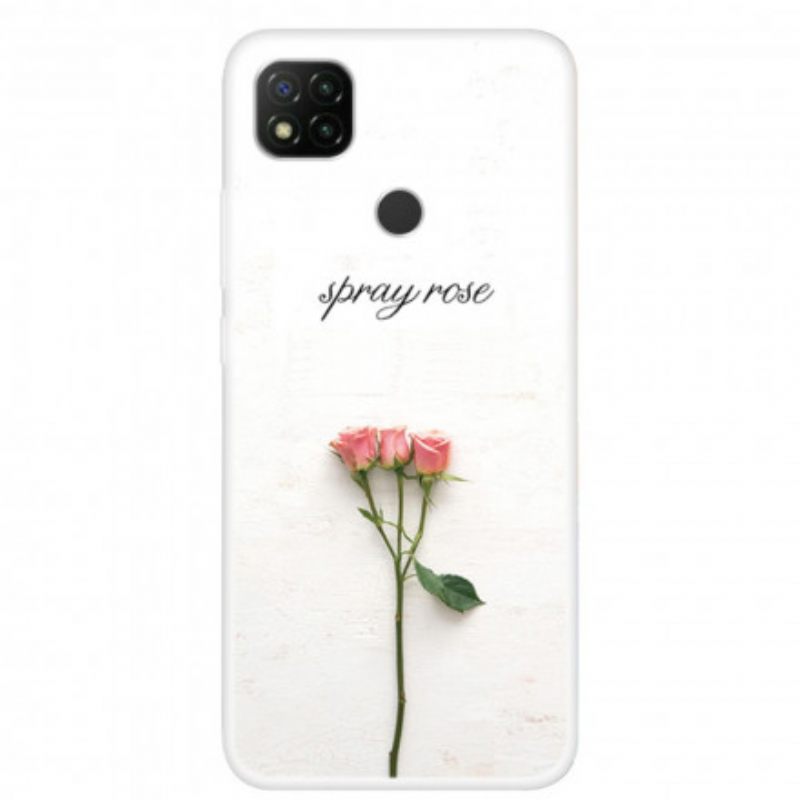 Θήκη Xiaomi Redmi 9C Spray Roses