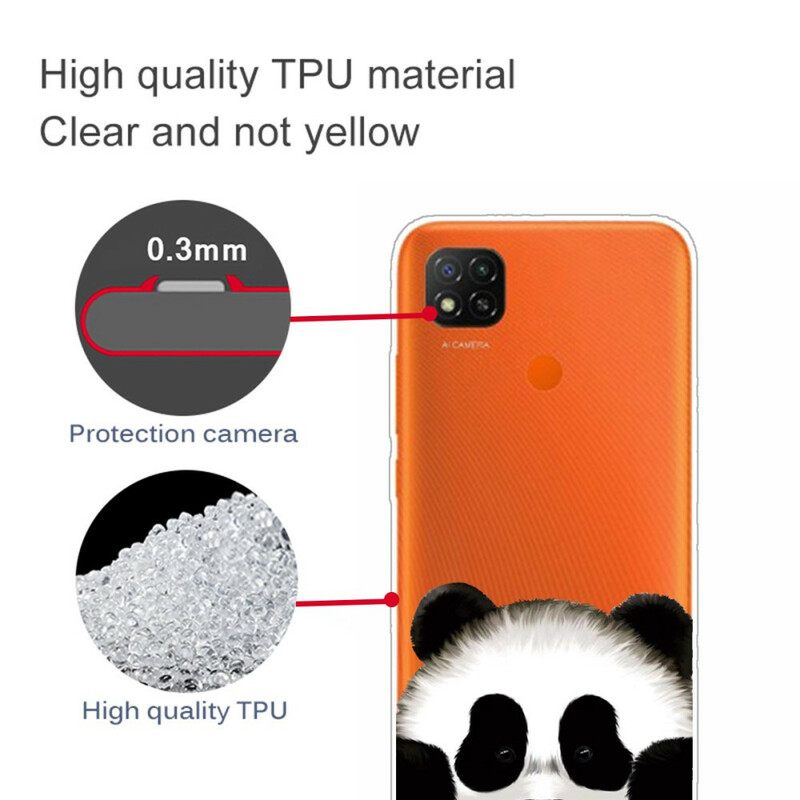 Θήκη Xiaomi Redmi 9C Χωρίς Ραφή Panda