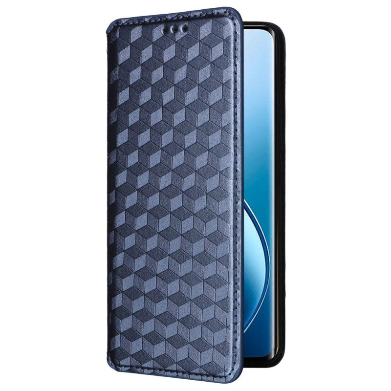 Δερματινη Θηκη Realme 12 Pro / 12 Pro Plus 3d Διαμαντένιο Μοτίβο