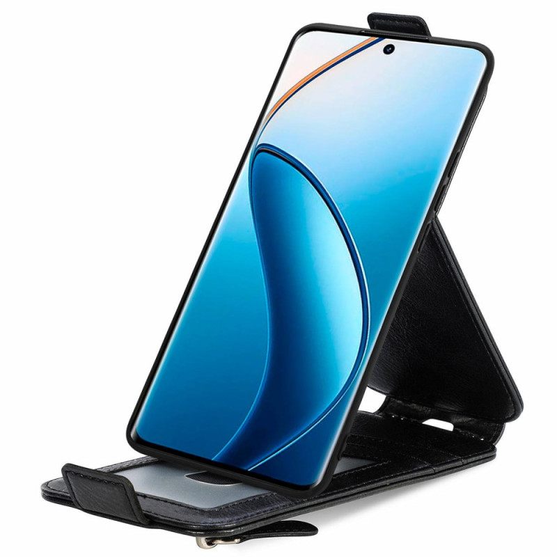 Δερματινη Θηκη Realme 12 Pro / 12 Pro Plus Κάθετη Τσέπη Με Φερμουάρ