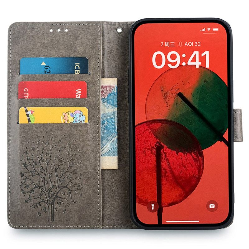 Δερματινη Θηκη Realme 12 Pro / 12 Pro Plus Strap Deer Σιλικόνης