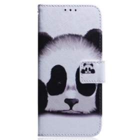 Θήκη Flip Realme C31 Χαριτωμένο Panda