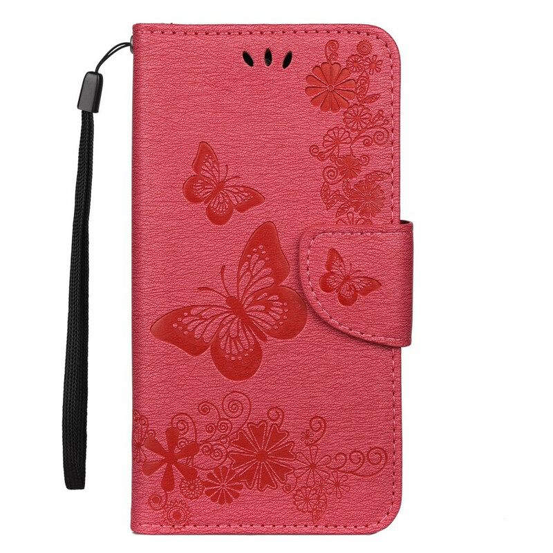 Κάλυμμα iPhone 11 Pro Max με κορδονι Discovery Butterflies With Lanyard