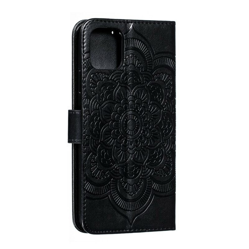 Κάλυμμα iPhone 11 Pro Max με κορδονι Full Strap Mandala