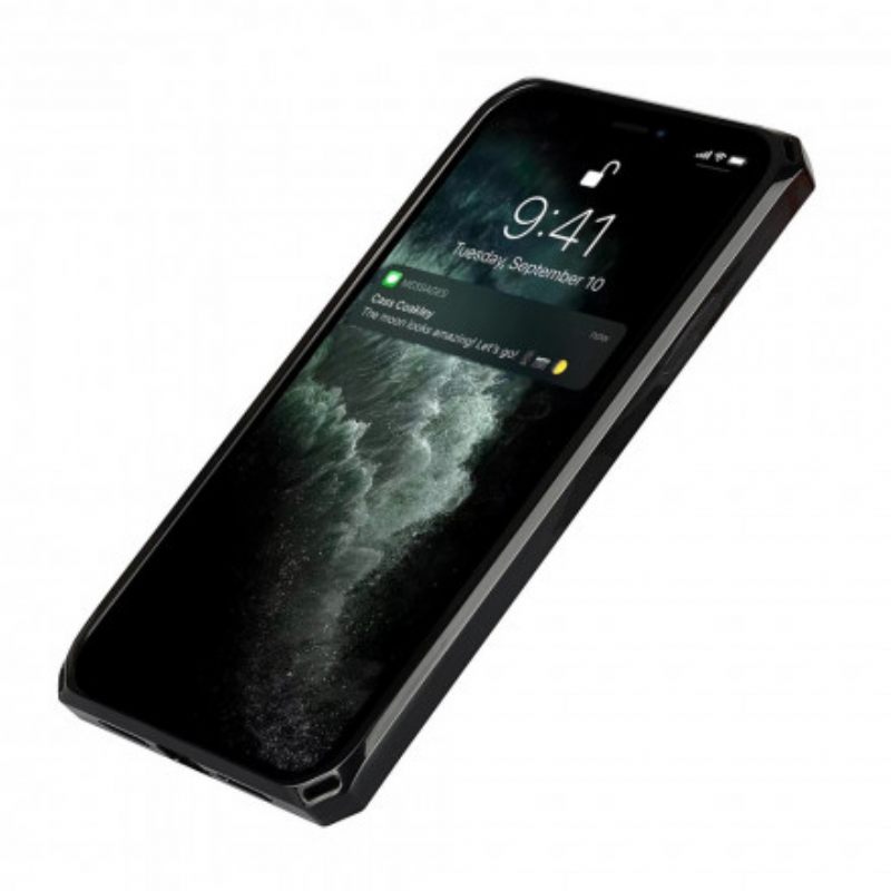 Θήκη iPhone 11 Pro Max Θήκη Flip Αποσπώμενο Γνήσιο Δέρμα Litchi