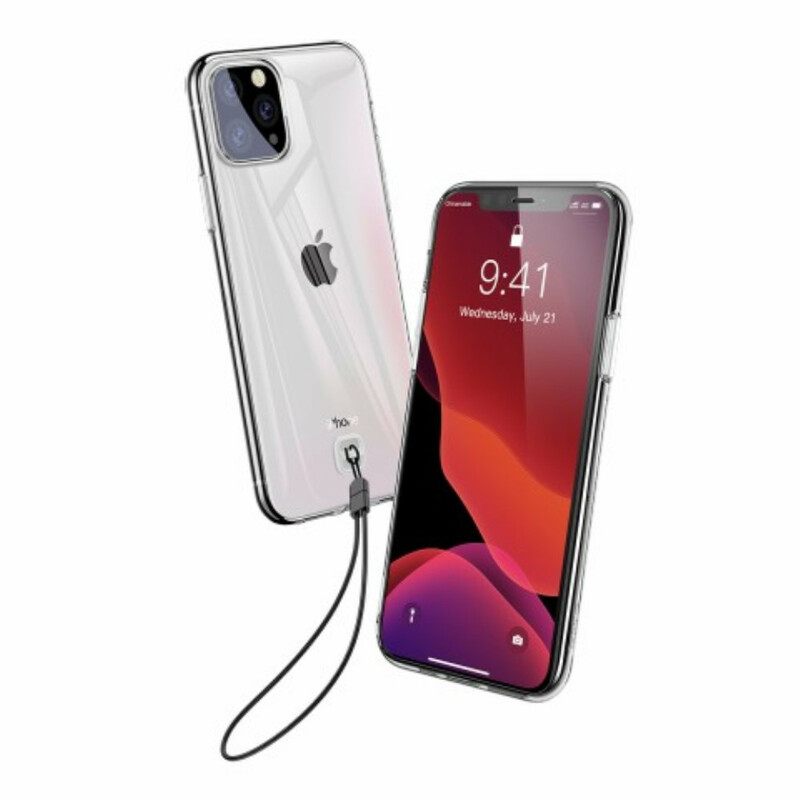 Θήκη iPhone 11 Pro Max με κορδονι Διαφανές Λουράκι Baseus