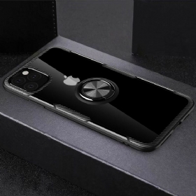 Θήκη iPhone 11 Pro Max Ring-support Edges Metal Effect