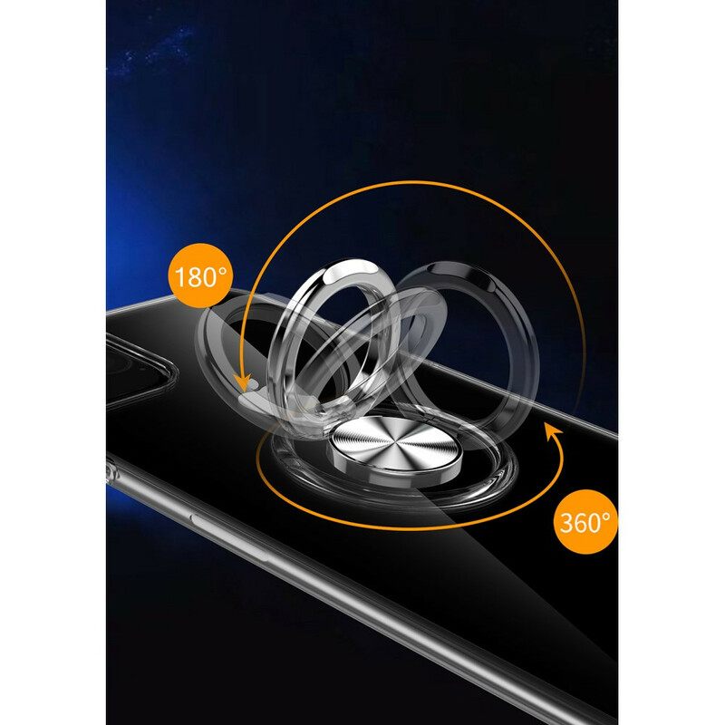 θηκη κινητου iPhone 11 Pro Max Διαφανές Με Ring-support