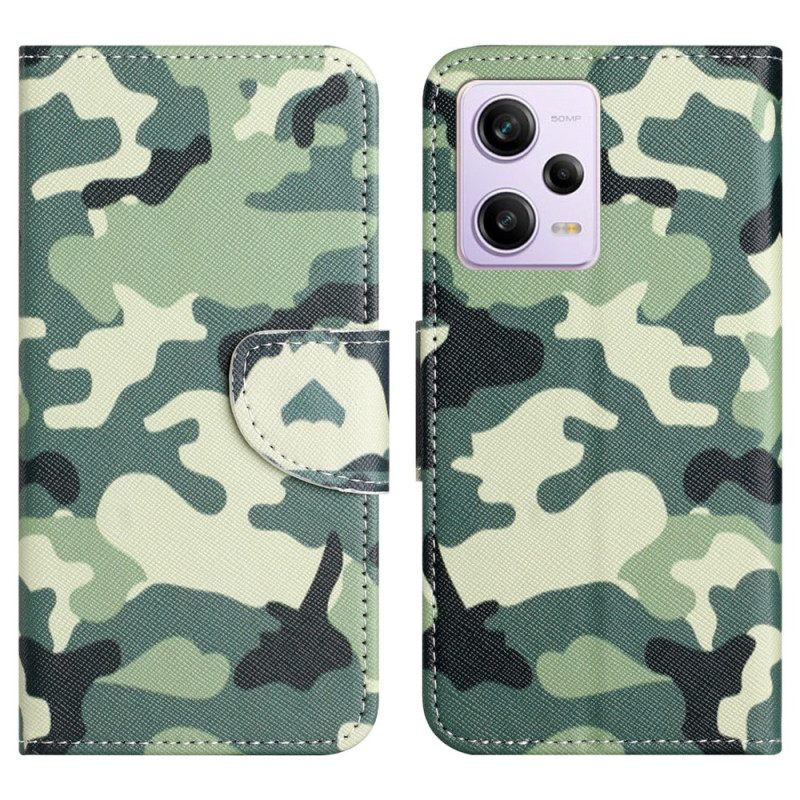 Κάλυμμα Xiaomi Redmi Note 12 5G με κορδονι Strappy Camouflage